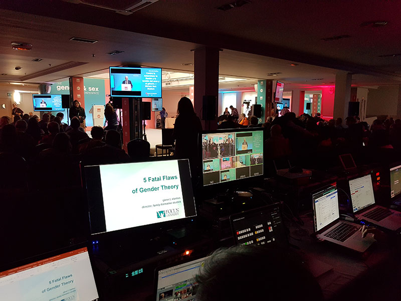 soluciones audiovisuales para eventos Madrid