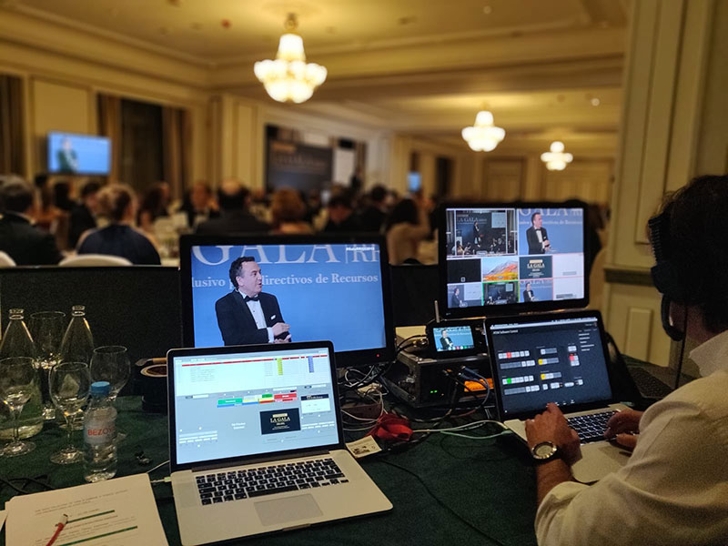 servicios audiovisuales para eventos